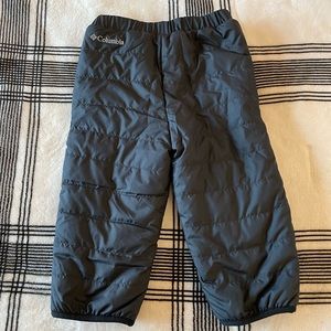 COLUMBIA Reversible Snow pants 12-18m.